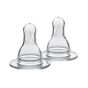 Tetinas de Flujo Lento Talla S para Biberones Medela 2 unidades